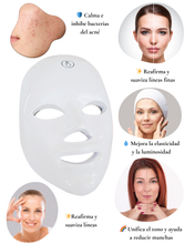 Cargar imagen en el visor de la galería, Máscara facial LED