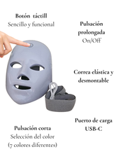 Cargar imagen en el visor de la galería, Máscara facial LED
